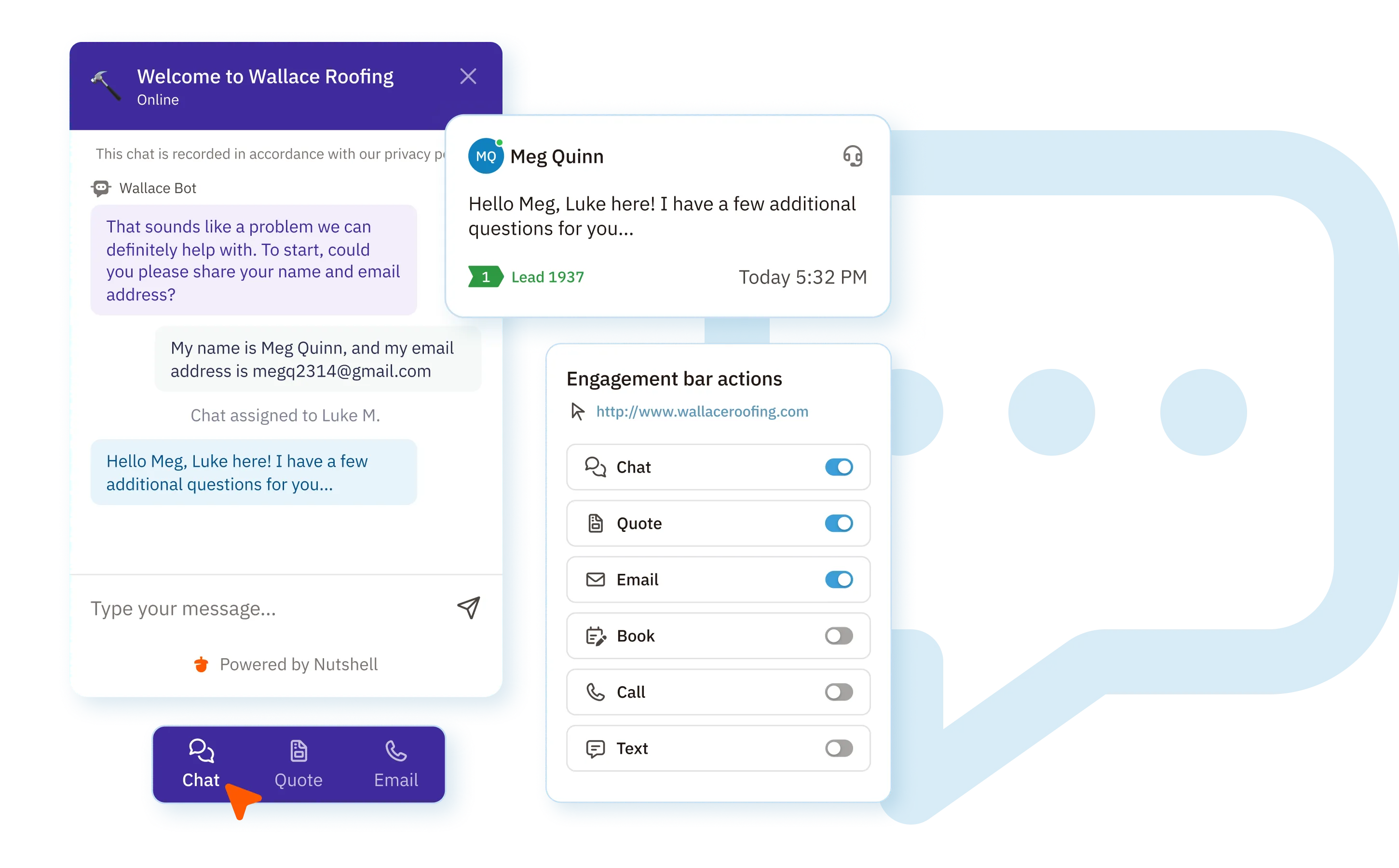 Centralize in a shared inbox, automate follow-up, and keep your whole team aligned on every lead.