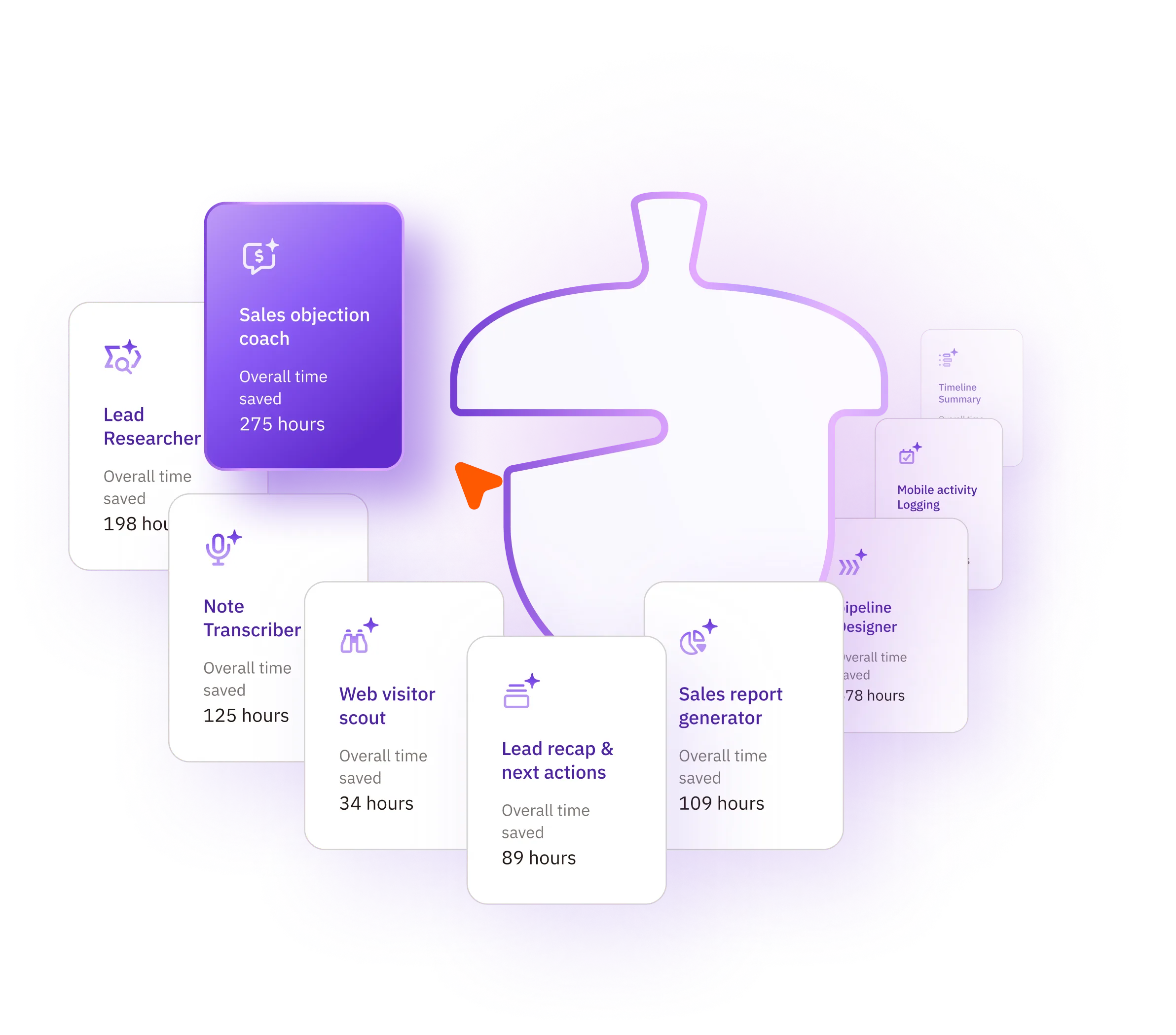 Nutshell AI logs the details, surfaces next steps, and helps your team move faster.