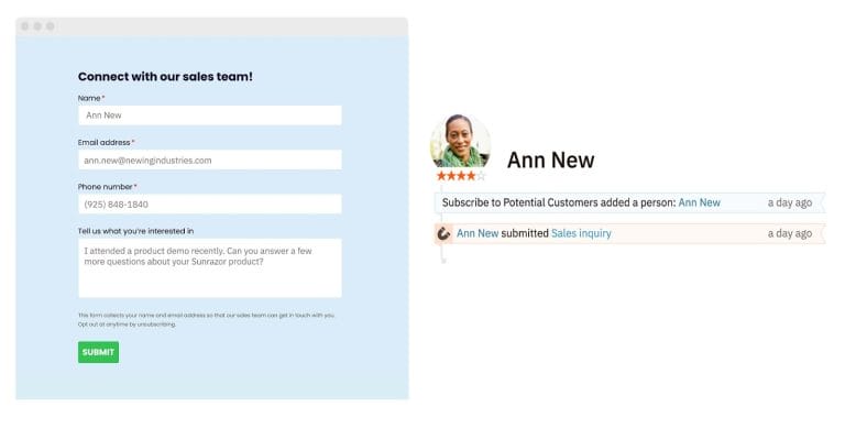 7 Contact Form Examples & Key Elements
