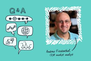 a picture of Andrew Friedenthal CRM market analyst