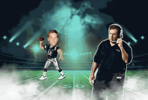 a football player with the number 12 on his jersey