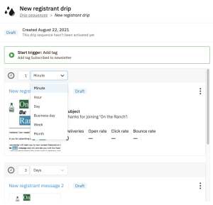 Announcing Drip Sequences for Email Marketing