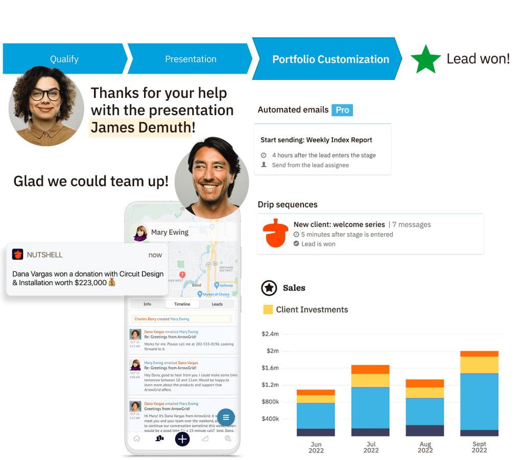 Our Manufacturing CRM Nutshell