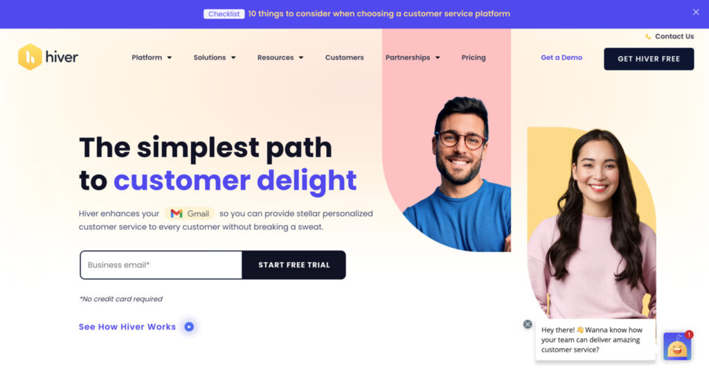 hiver email management tool