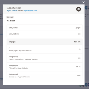 nutshell analytics lead data