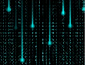 a black background with a lot of numbers on it