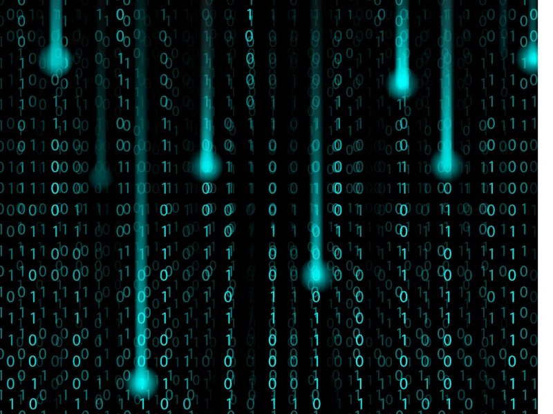 un fond noir avec de nombreux chiffres