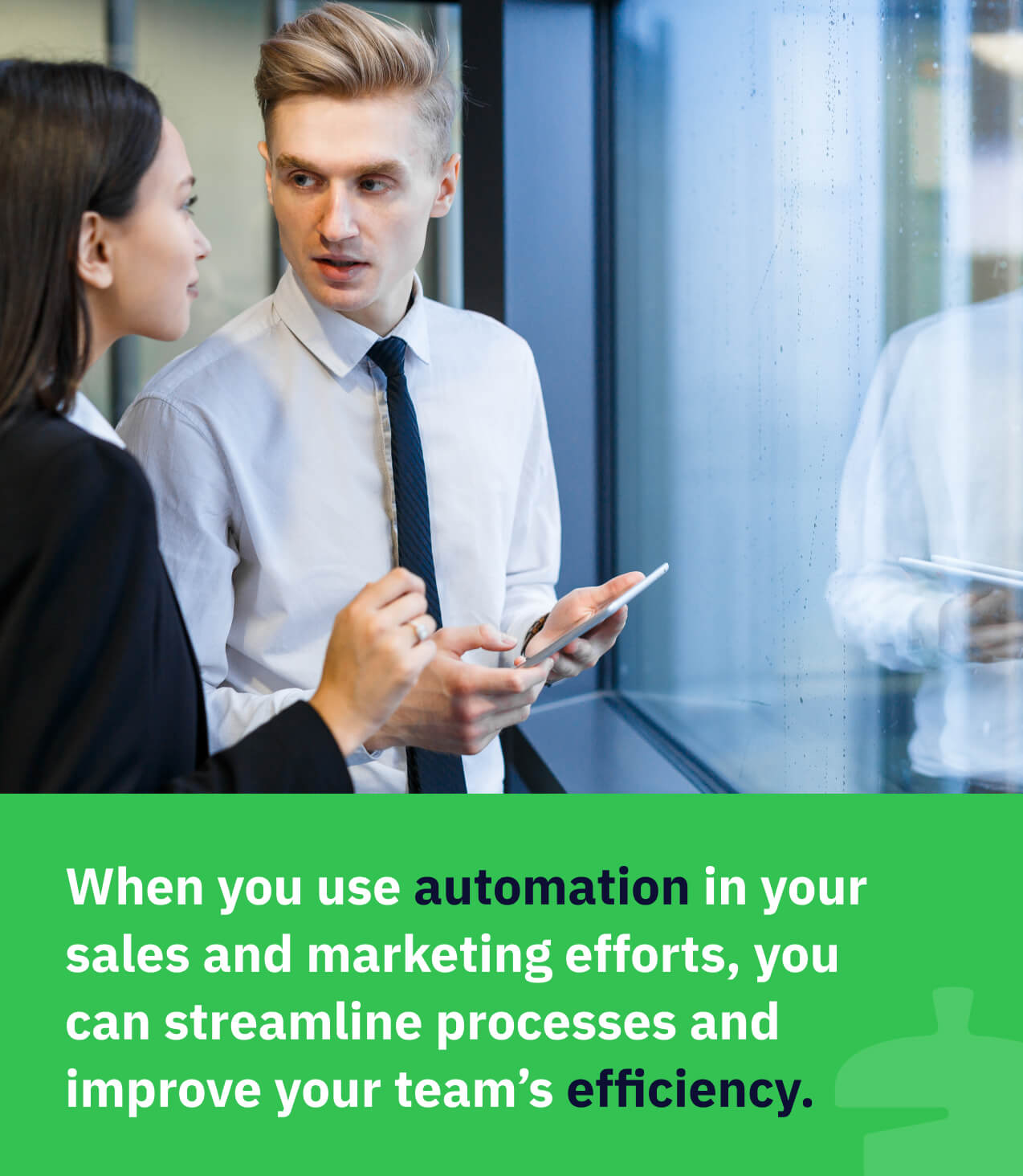 Using automation to improve efficiency