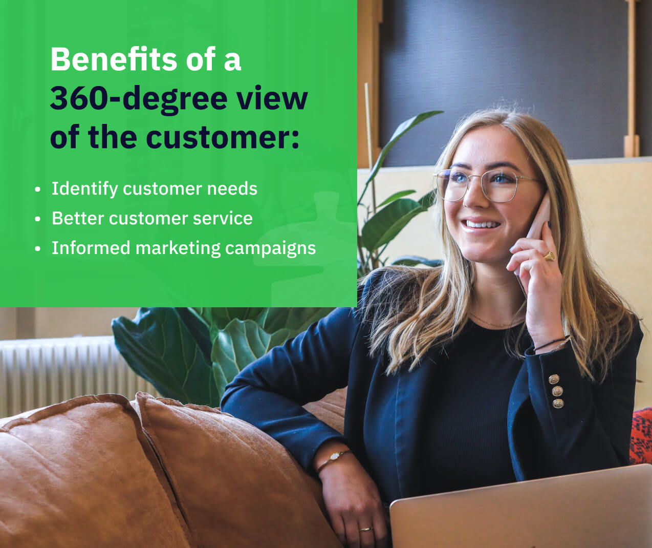 Benefits of a 360-degree view of the customer