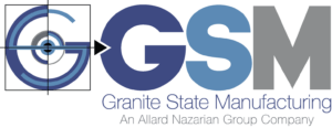 a logo for Granite State Manufacturing