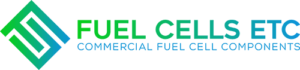 a logo for Fuel Cells Etc. on a white background
