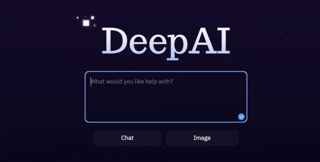 DeepAI AI image generator