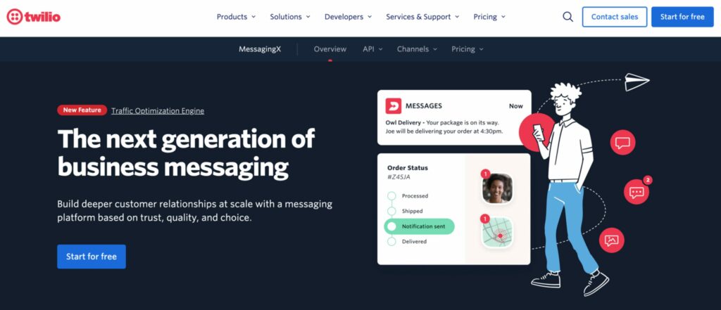 Twilio SMS marketing app