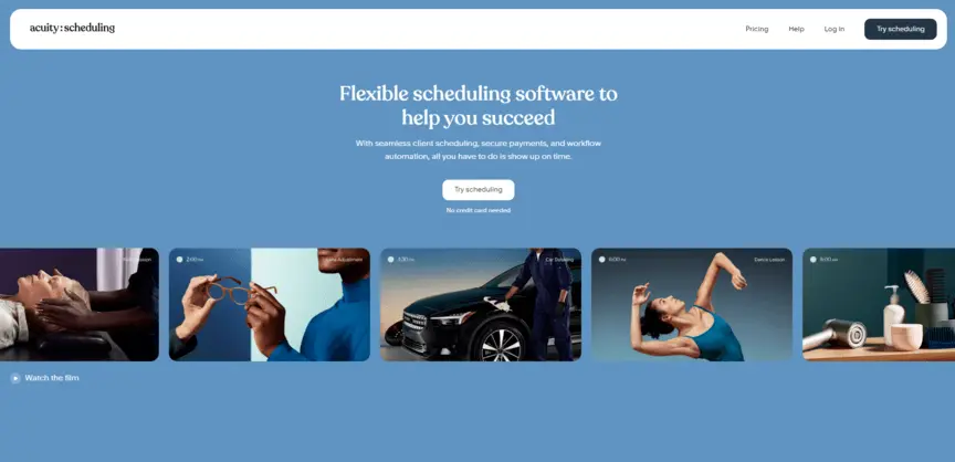 Acuity Scheduling as one of the best appointment scheduler