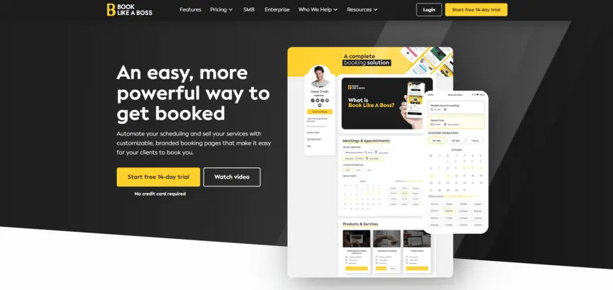 Book Like a Boss meeting scheduling tool