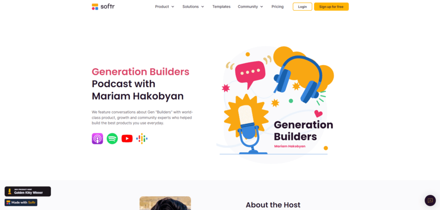 Generation Builders is one of the best marketing podcasts