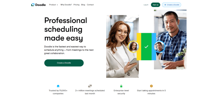 Doodle meeting scheduling tool
