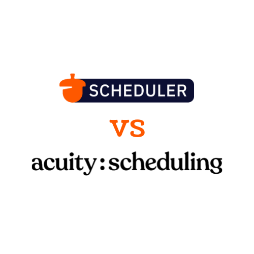 Scheduler and acuity : scheduling logos