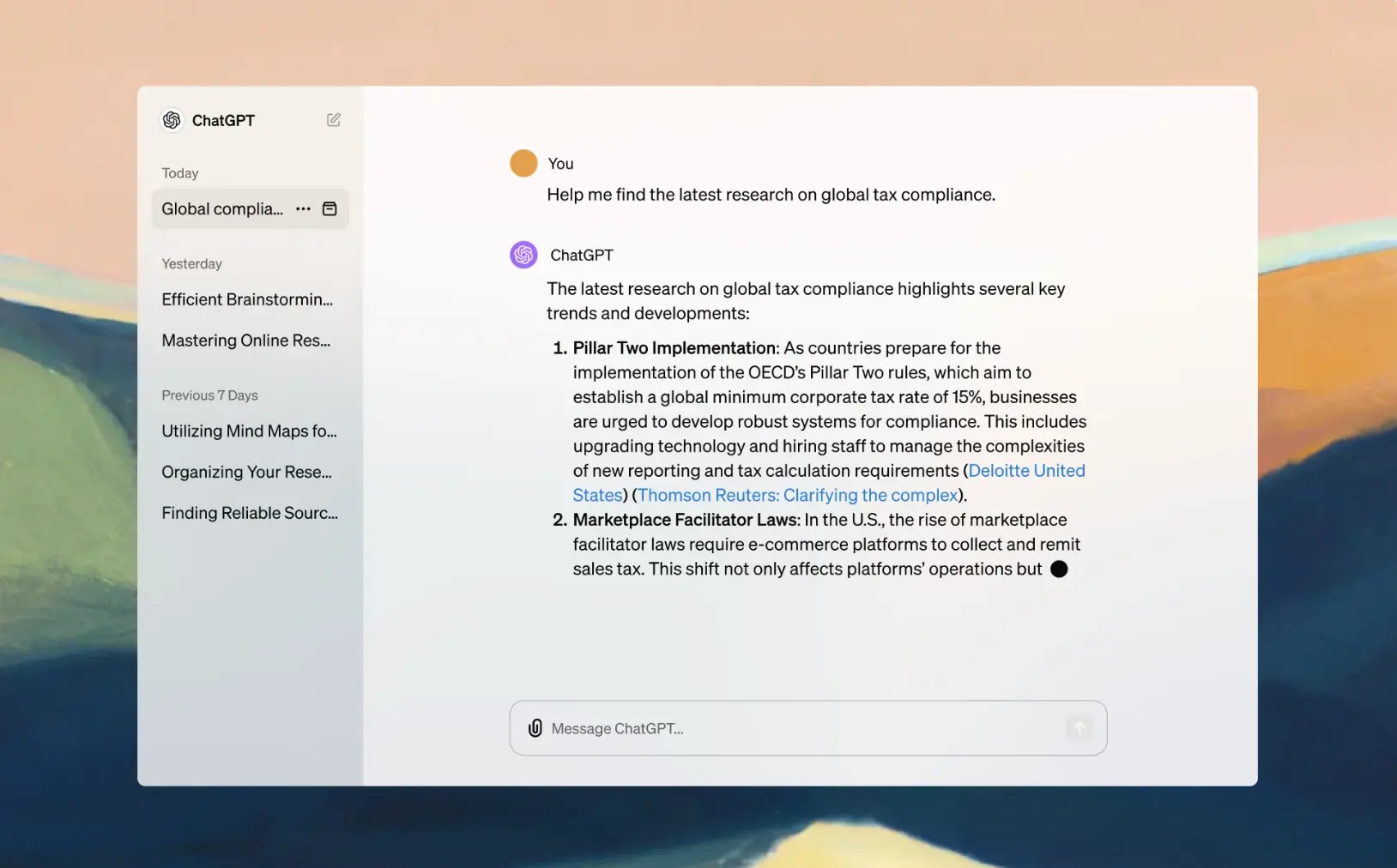 ChatGPT is one of the best brainstorming tools