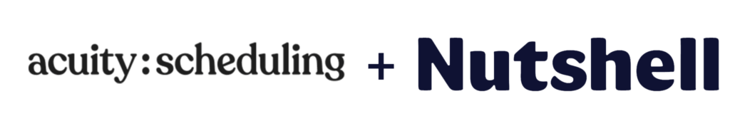 Acuity scheduling & Nutshell