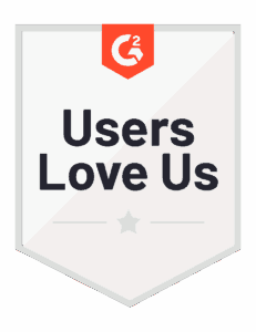 G2 users love us badge Fall 2024