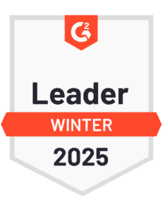 G2 Leader badge for Winter 2025