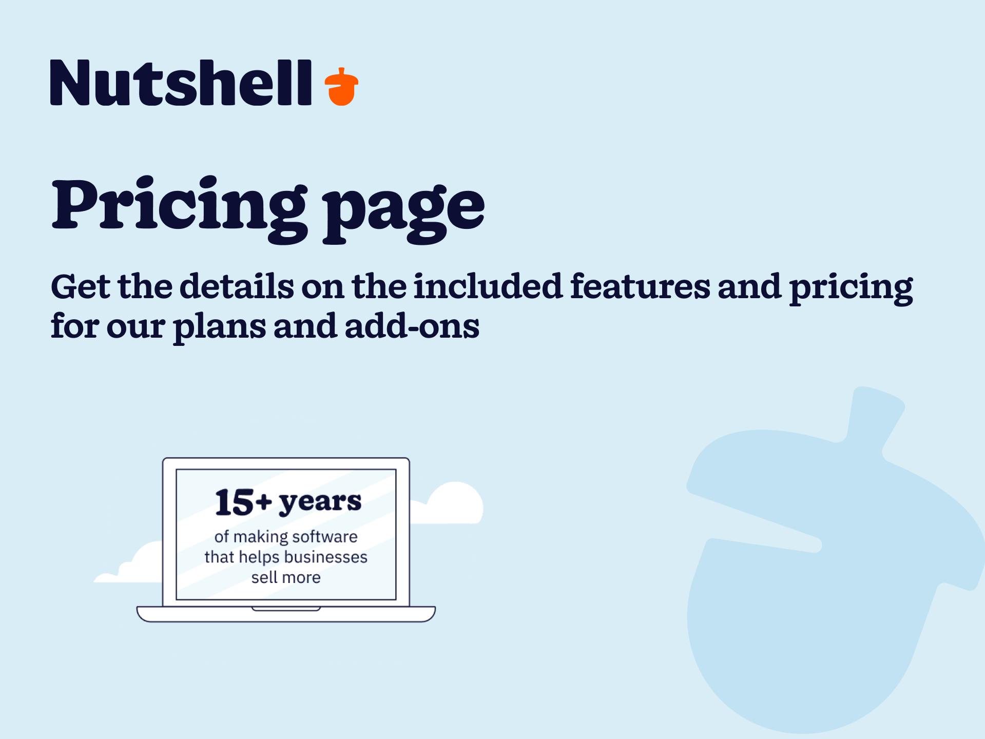 Pricing page graphic
