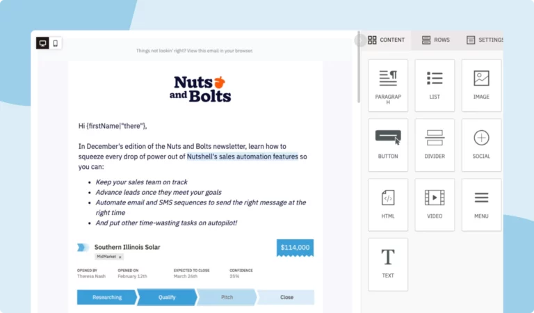 Craft CRM Email Marketing Campaigns With A User-Friendly Builder