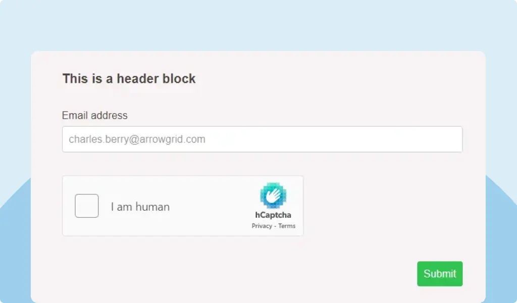 Web Form Spam Prevention