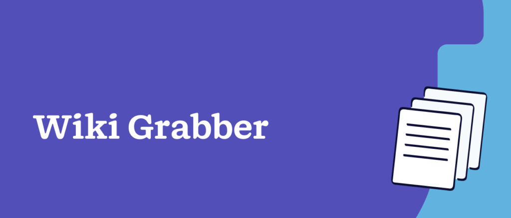 Wiki Grabber