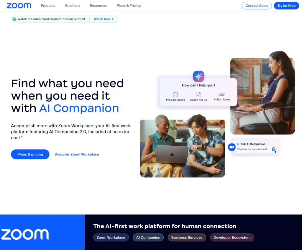Zoom meeting software for agencies
