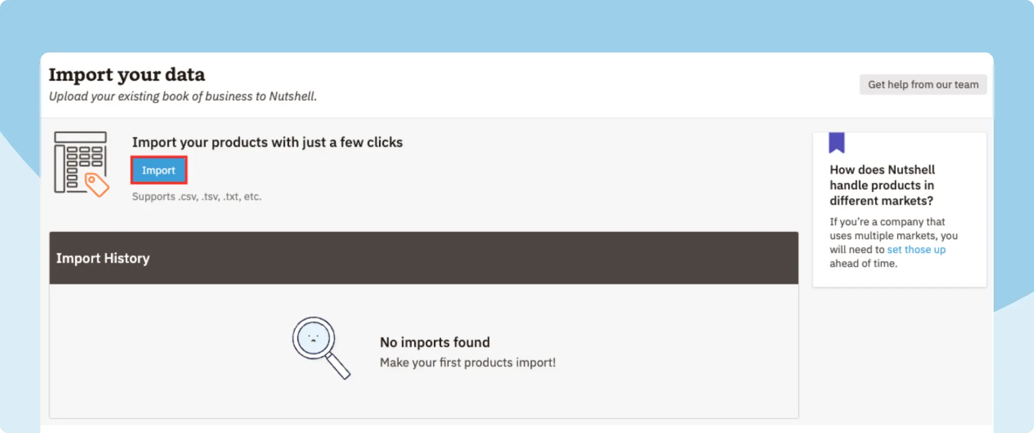 Product Importer - Data Import Interface in Nutshell