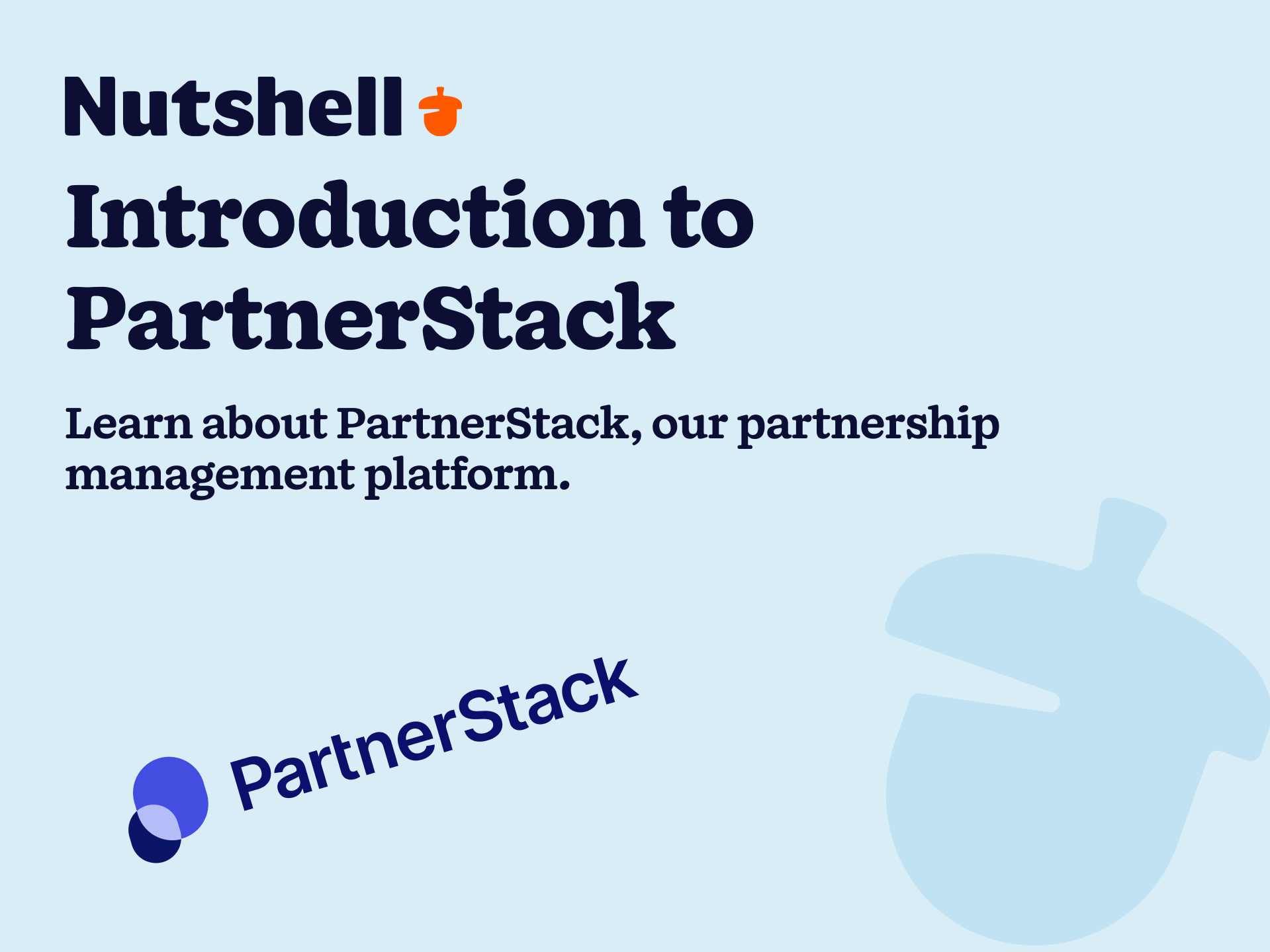 Graphic for introduction to PartnerStack page
