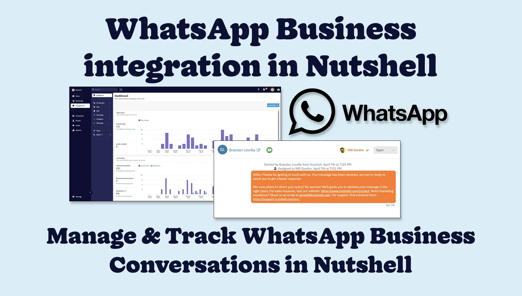 WhatsApp Business Integration - Messaging - In Your CRM