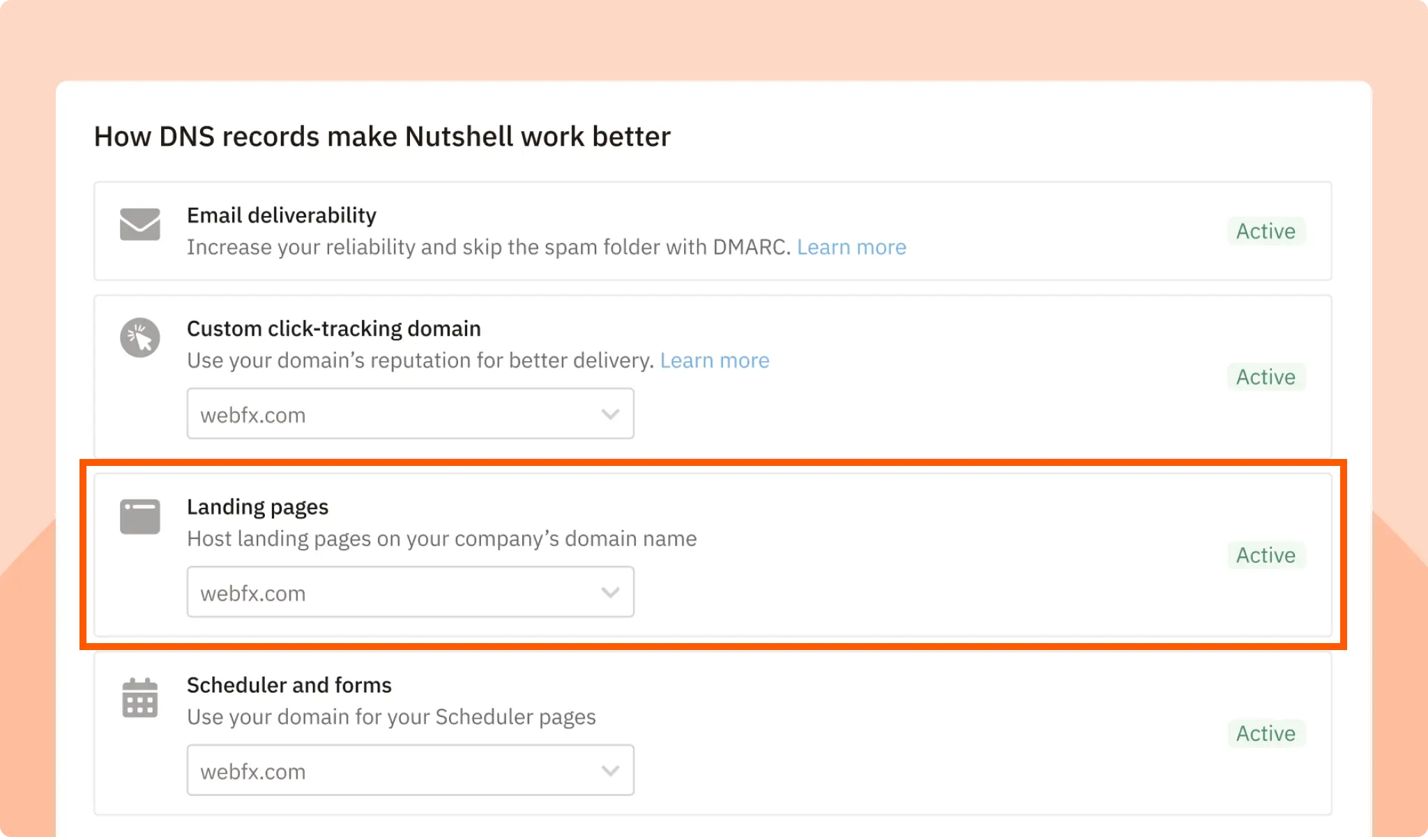 Landing pages - Enhance brand trust using custom domains