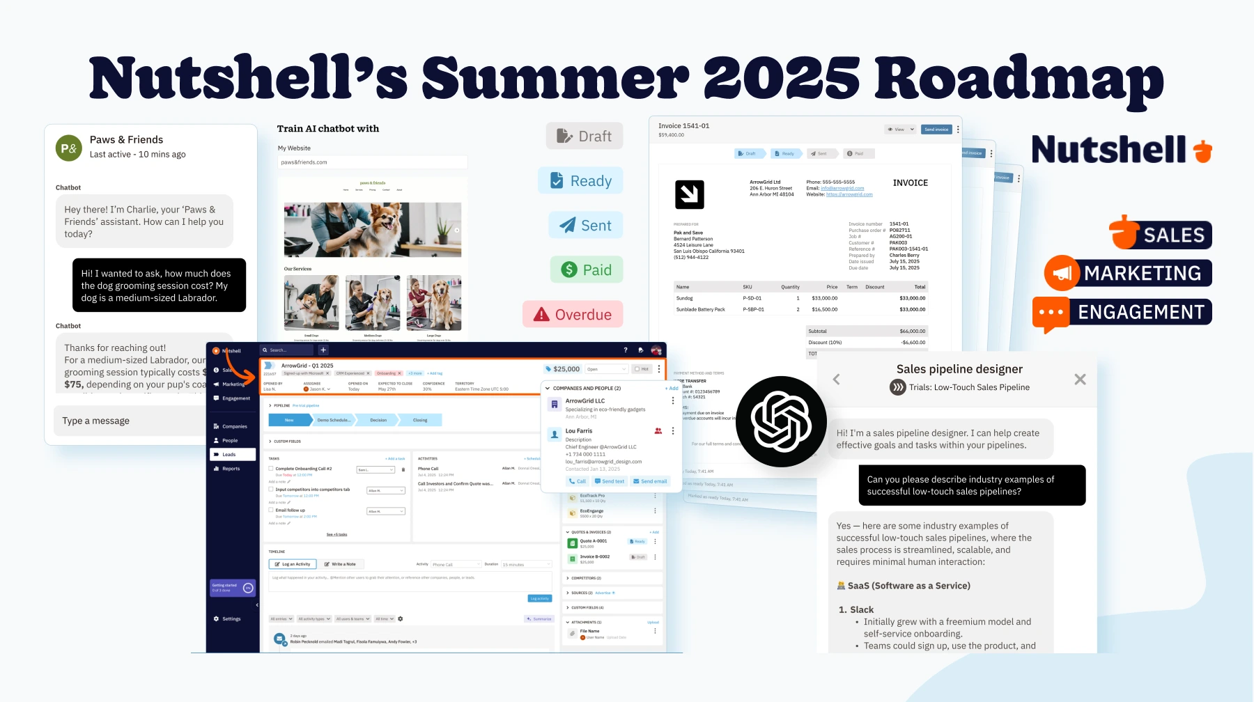 Nutshell Summer 2025 Product Roadmap Featured Image