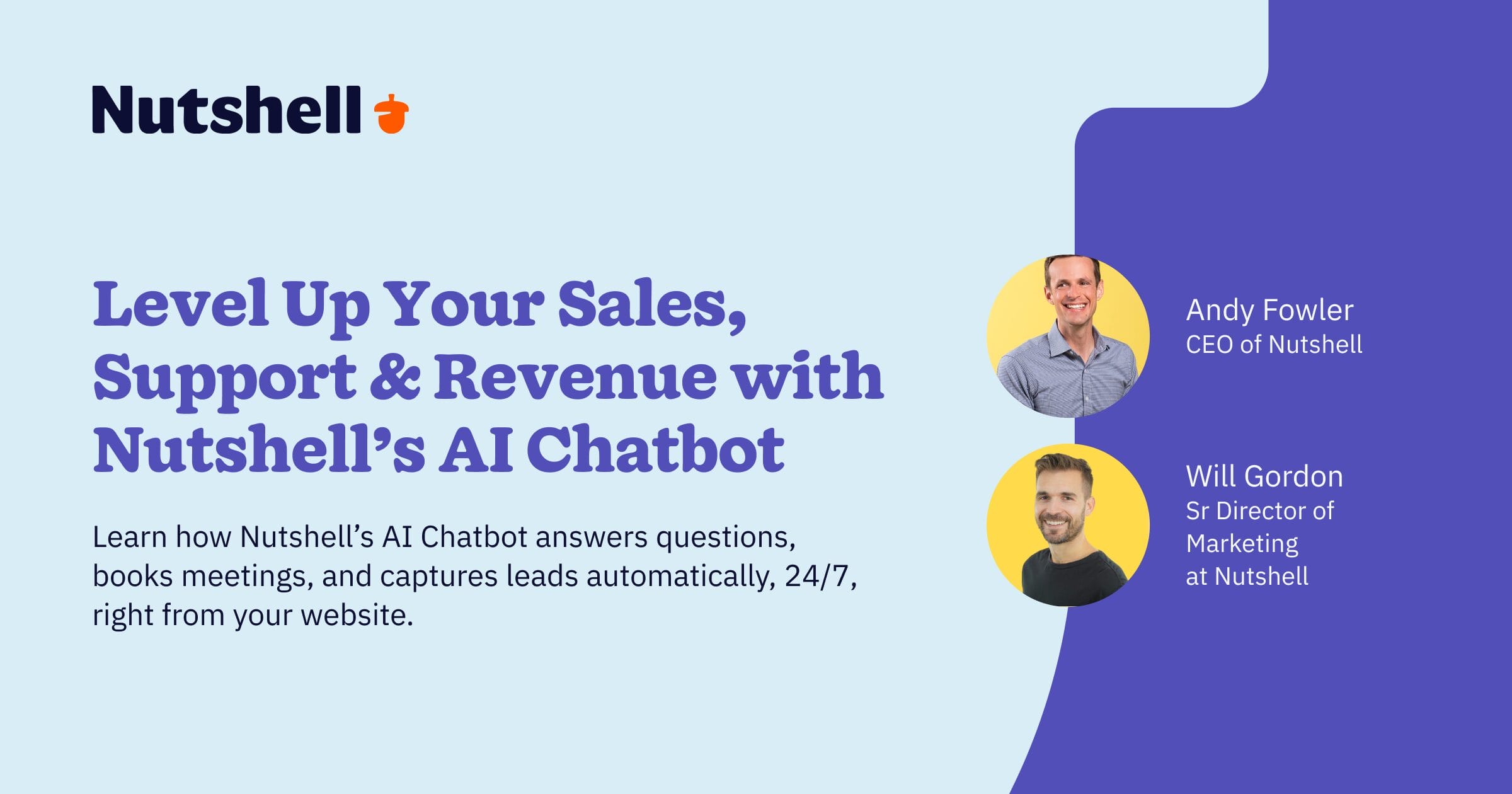 Level Up Your Sales Support & Revenue with Nutshell's AI Chatbot