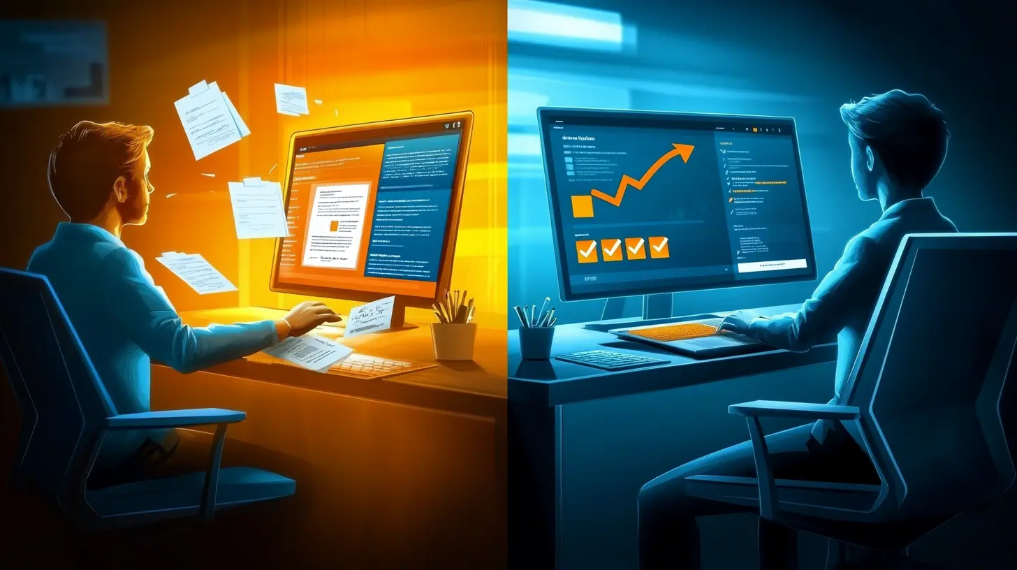 Sales pipeline visualization showing deal progression through stages with next-action focus at each step