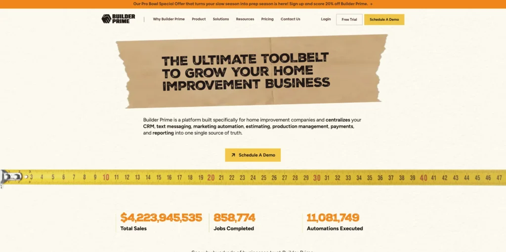 Builder Prime Screenshot