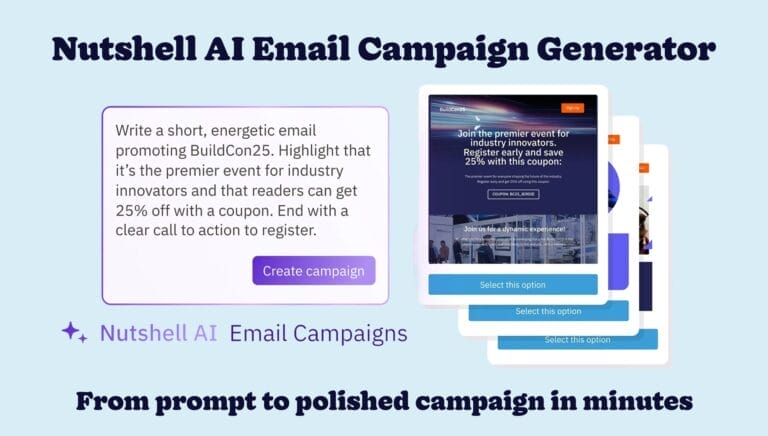 Nutshell AI Email Campaign Generator