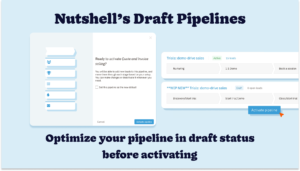 Blog post featured image for Nutshell's draft pipelines feature launch