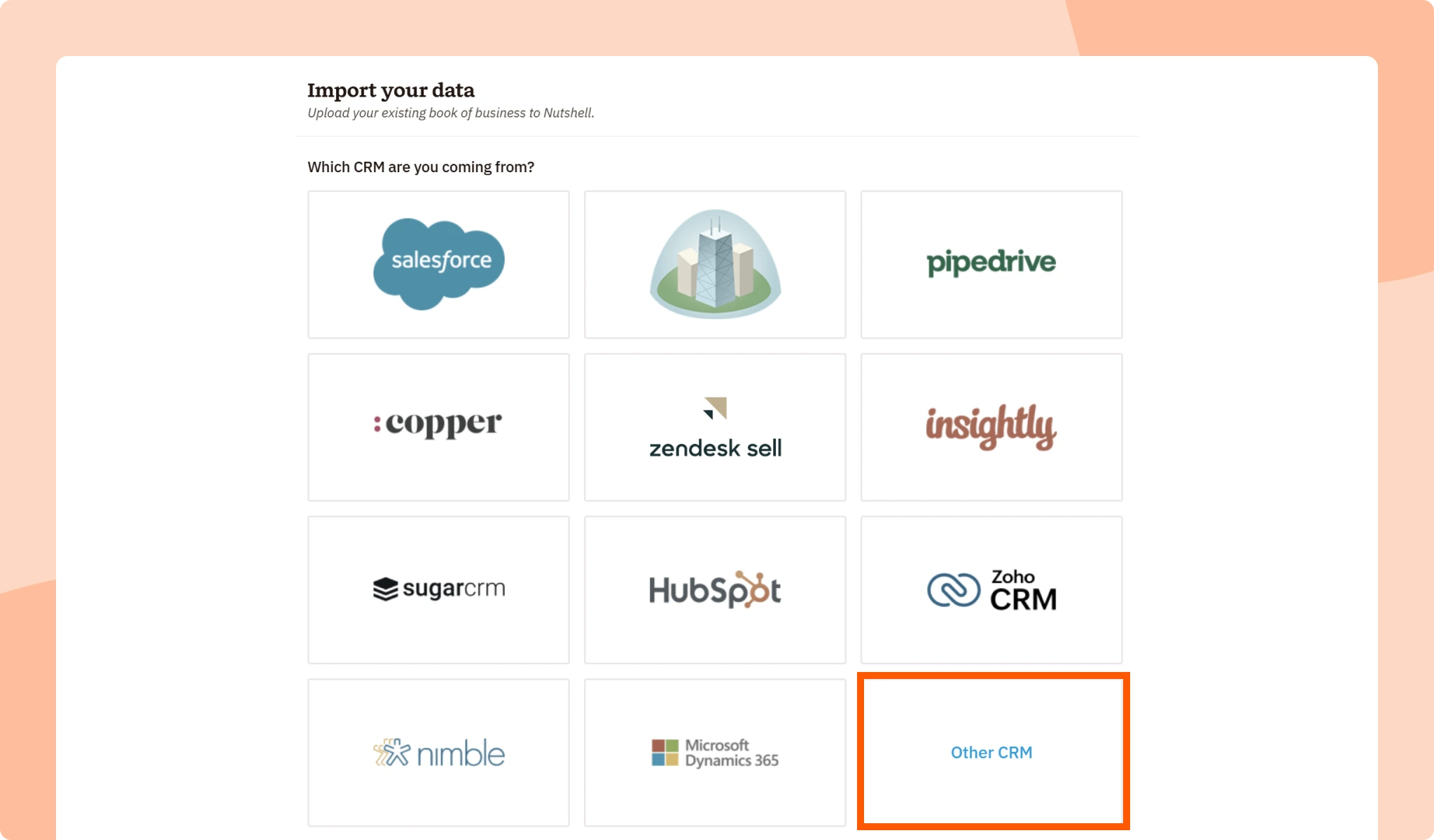 Migrate from Zendesk Sell to Nutshell - Import Your Data in One Click