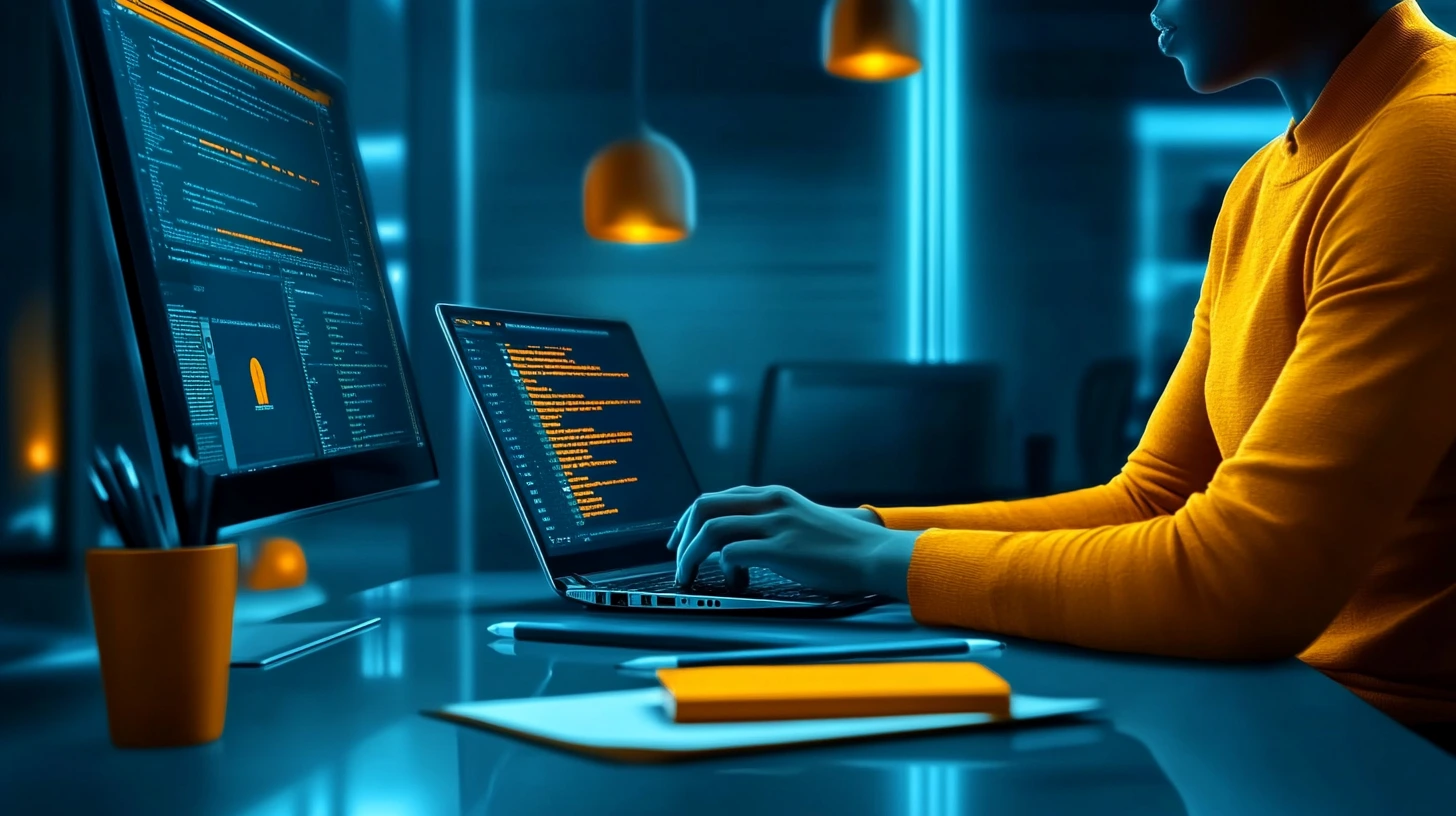 Organized sales professional planning next steps with streamlined CRM workflow on laptop