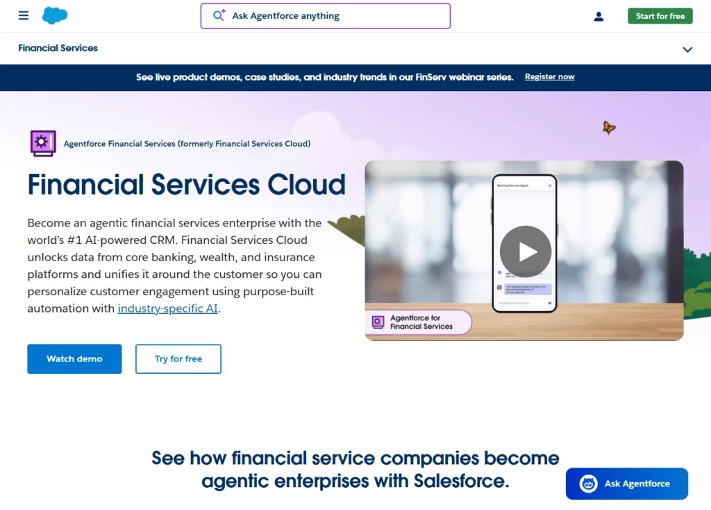 Salesforce Financial Services Cloud