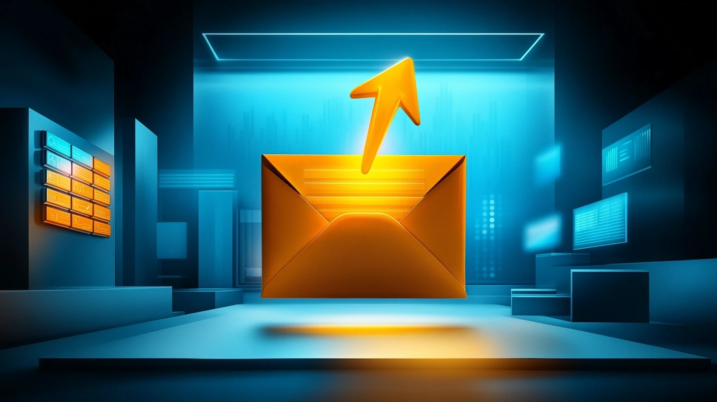 Email marketing return on investment growth illustration showing ROI improvement