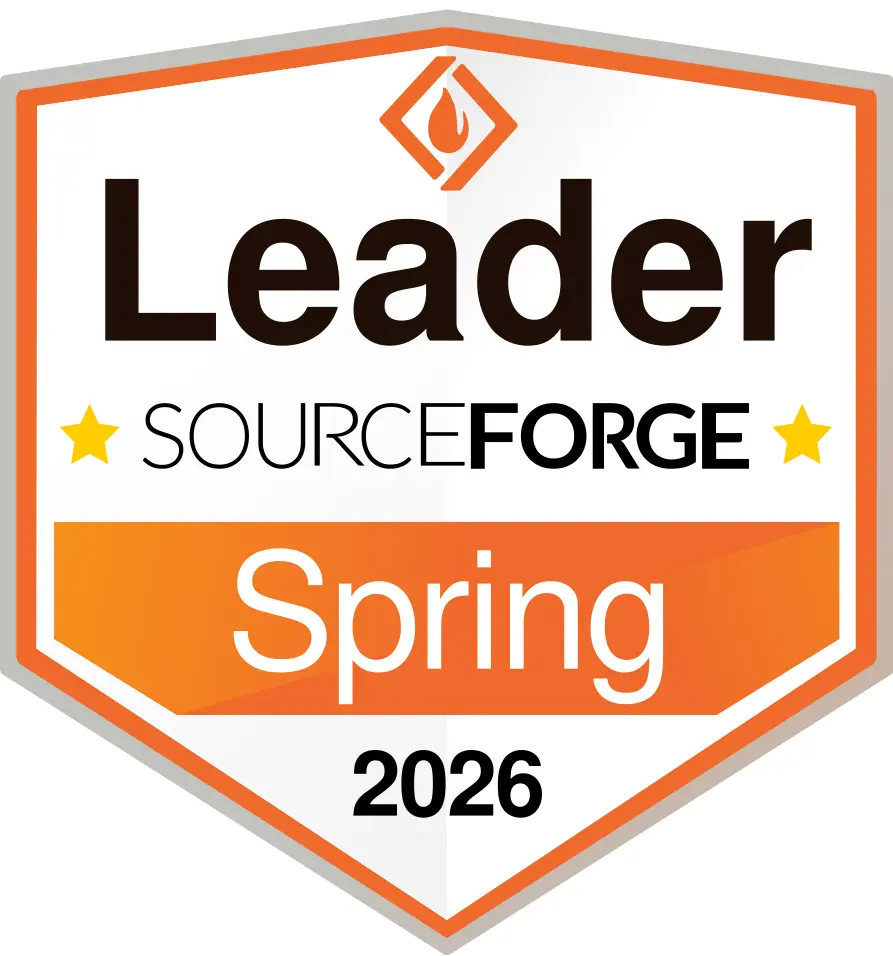 SourceForge leader badge for Spring 2026